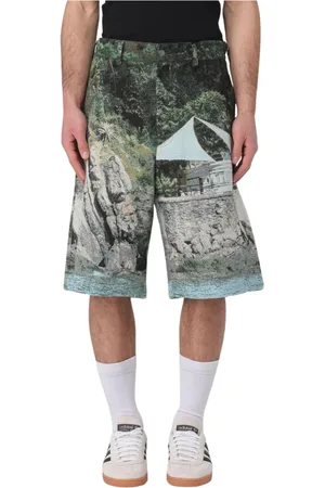 Msgm Uomo, Pantaloncini, Multicolore, M, new
