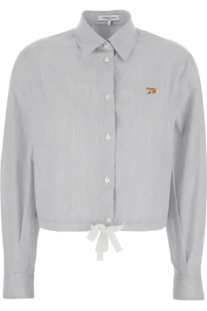 Maison Kitsuné Donna, Camicette , Grigio, 2Xs, new