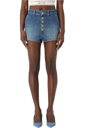 Elisabetta Franchi Donna, Pantaloncini, Blu, W28, new