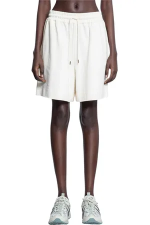 Moncler Donna, Pantaloncini, Bianco, M, new