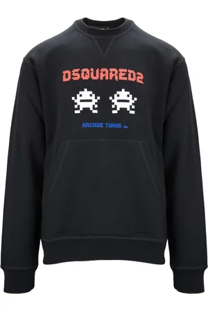 Dsquared2 Uomo, Felpe, Nero, S, new