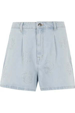 ROTATE Donna, Pantaloncini, Blu, W27, new