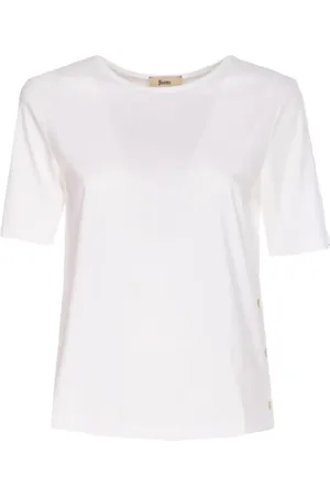 HERNO Donna, Top, Bianco, L, new