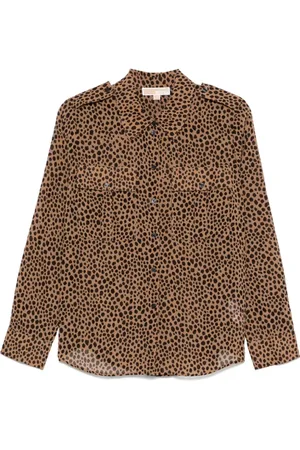 Michael Kors Donna, Camicette , Marrone, S, new