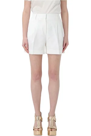 Michael Kors Donna, Pantaloncini, Bianco, M, new