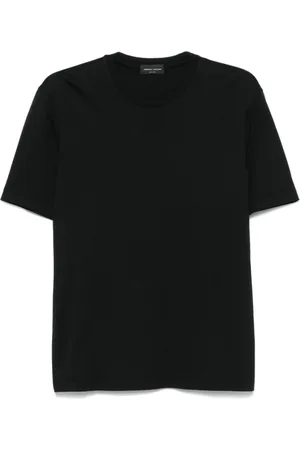Roberto Collina Uomo, Top, Nero, XL, new