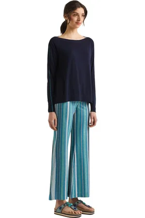 Maliparmi Donna, Maglie, Blu, M, new