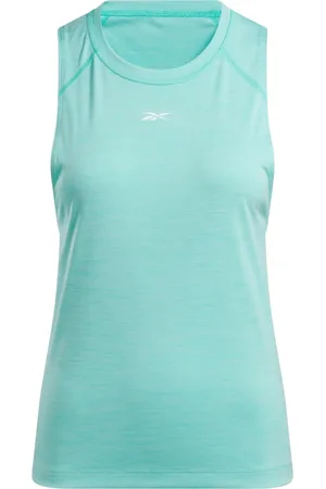 Reebok Donna, Top, Verde, M, new