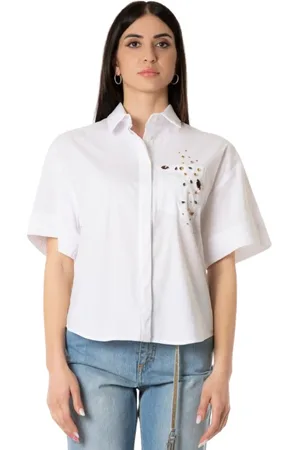 JIJIL Donna, Camicette , Bianco, L, new