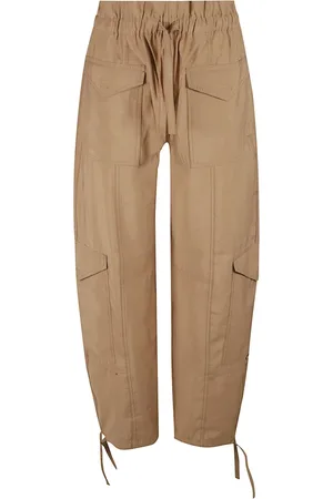 Ganni Donna, Pantaloni, Marrone, S, new