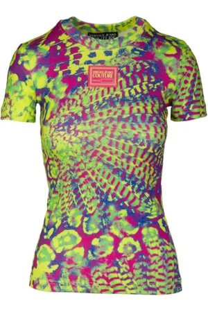 VERSACE Donna, Top, Multicolore, L, new
