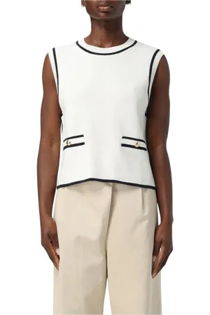 Barbour Donna, Maglie, Bianco, L, new