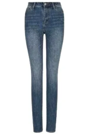 Armani Exchange Donna, Jeans, Blu, W27, new