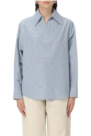 Bottega Veneta Donna, Camicette , Blu, XS, new