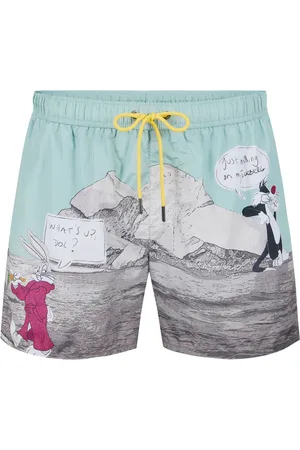 Iceberg Uomo, Costumi da bagno, Verde, M, new