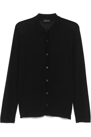 Roberto Collina Uomo, Maglie, Nero, M, new