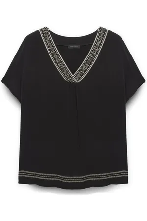 Fiorella rubino Donna, Top, Nero, S, new