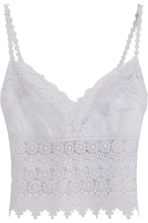 CHARO RUIZ IBIZA Donna, Top, Bianco, M, new