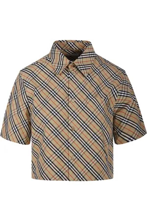 Burberry Donna, Camicette , Marrone, 2Xs, new