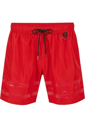 Iceberg Uomo, Costumi da bagno, Rosso, XL, new