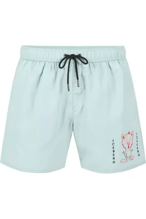 Iceberg Uomo, Costumi da bagno, Verde, M, new