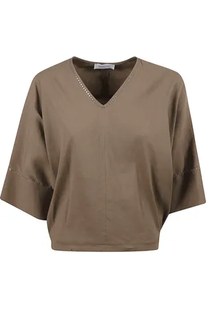 Fabiana Filippi Donna, Camicette , Marrone, M, new