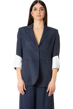 JIJIL Donna, Giacche, Blu, XS, new