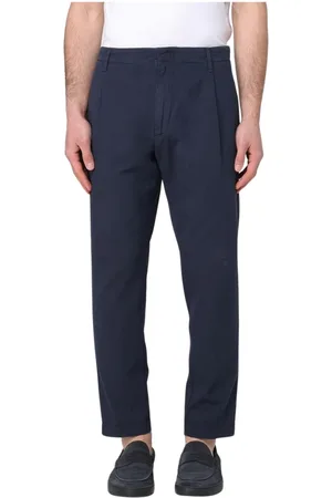 Dondup Uomo, Pantaloni, Blu, W32, new