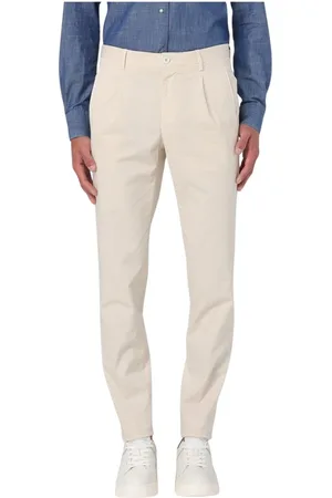 Incotex Uomo, Pantaloni, Bianco, M, new