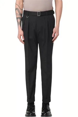 Paolo Pecora Uomo, Pantaloni, Nero, S, new