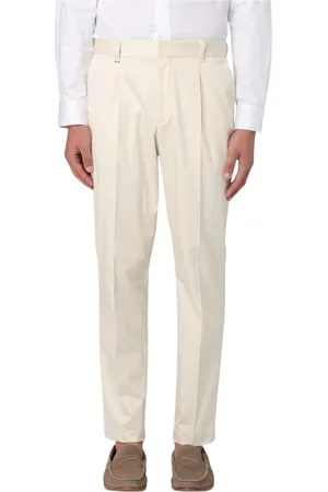 HUGO BOSS Uomo, Pantaloni, Bianco, M, new
