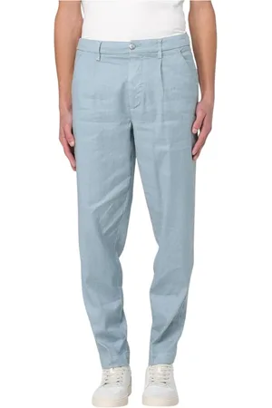 RE-HASH Uomo, Pantaloni, Blu, W31, new