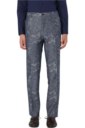 Etro Uomo, Pantaloni, Blu, M, new