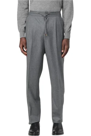 Brunello Cucinelli Uomo, Pantaloni, Nero, L, new