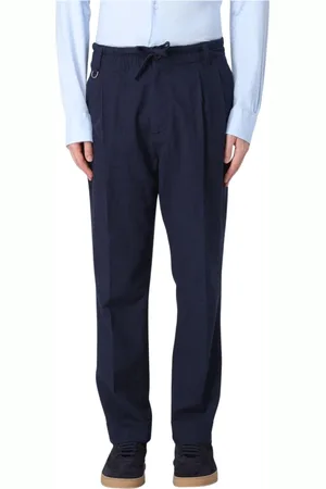Paolo Pecora Uomo, Pantaloni, Blu, L, new