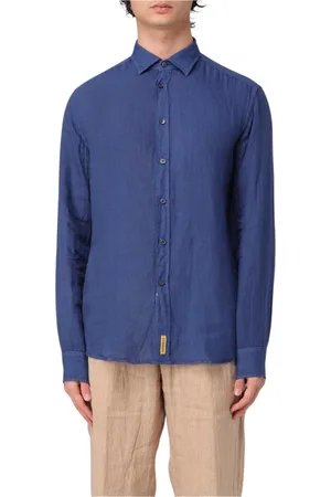 B.D.BAGGIES Uomo, Magliette, Blu, L, new