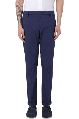 Dondup Uomo, Pantaloni, Blu, W36, new