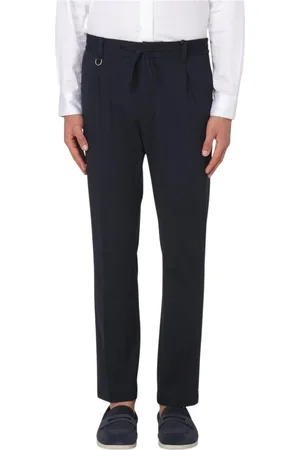 Paolo Pecora Uomo, Pantaloni, Blu, M, new