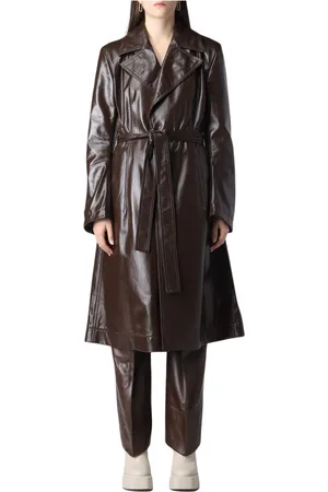 Bottega Veneta Donna, Cappotti, Marrone, S, new