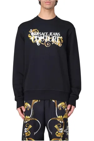 VERSACE Uomo, Felpe, Nero, XL, new
