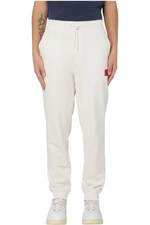 HUGO BOSS Uomo, Pantaloni, Bianco, L, new