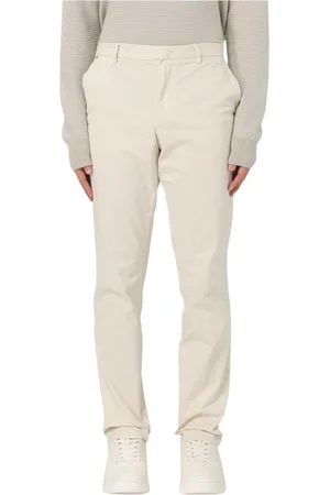 HUGO BOSS Uomo, Pantaloni, Bianco, L, new