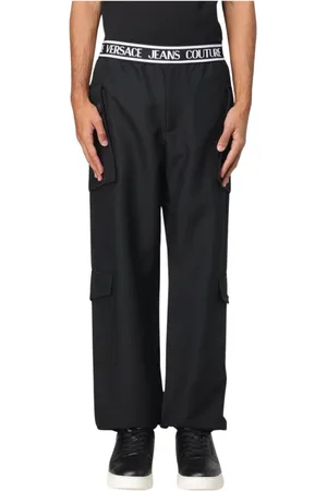 VERSACE Uomo, Pantaloni, Nero, M, new