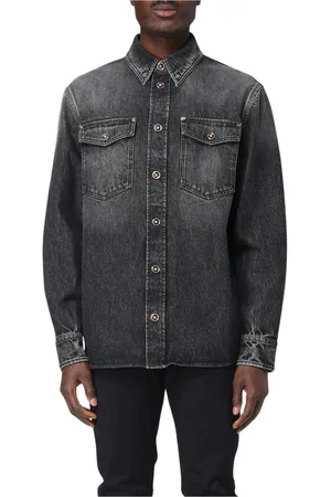 VERSACE Uomo, Magliette, Grigio, L, new