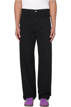 Carhartt Uomo, Pantaloni, Nero, W34, new