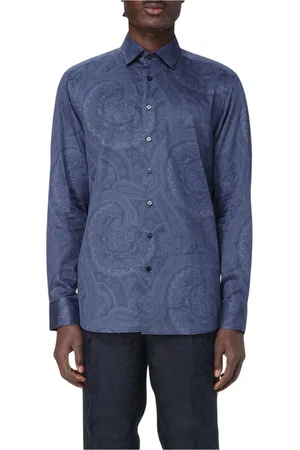 Etro Uomo, Magliette, Blu, L, new
