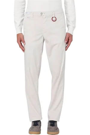 sartoria tramarossa Uomo, Pantaloni, Bianco, W34, new