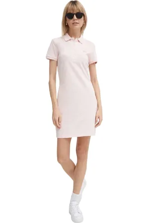Lacoste Donna, Abiti, Rosa, L, new