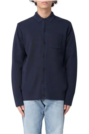 ECOALF Uomo, Maglie, Blu, M, new