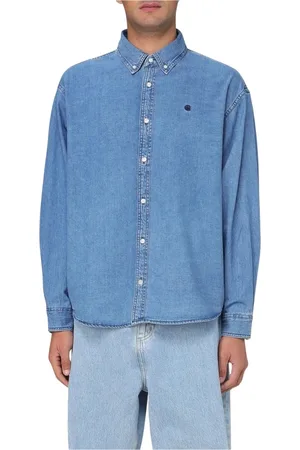 Carhartt Uomo, Magliette, Blu, M, new